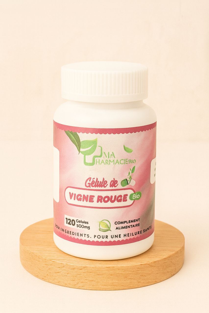 Gélule de Vigne Rouge Bio
