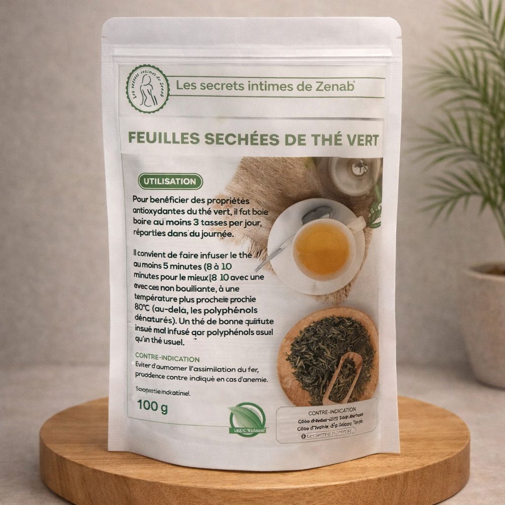Feuilles Séchées de Thé Vert