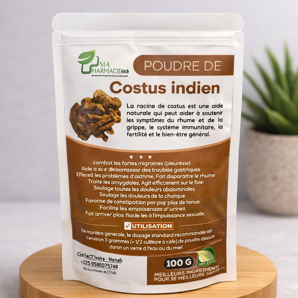 Poudre de Costus Indien