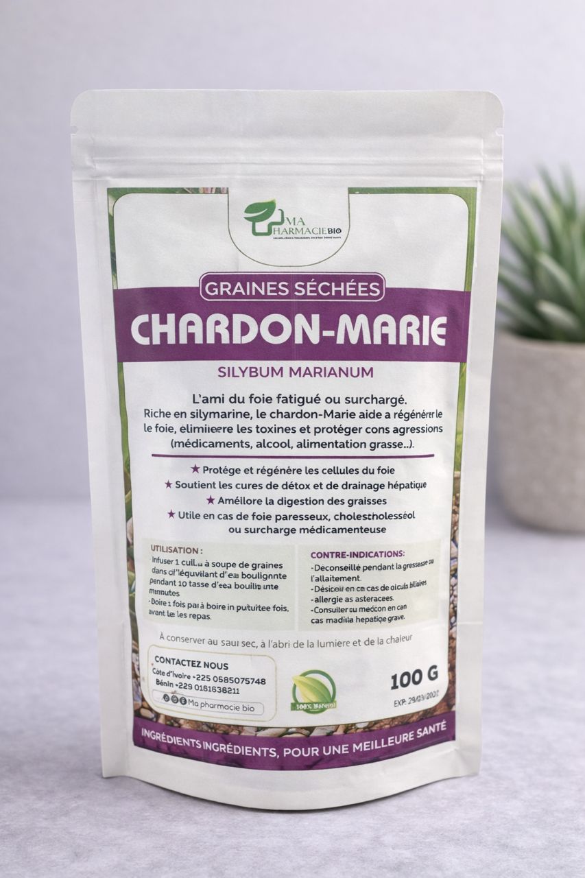Chardon-Marie en Graines Séchées