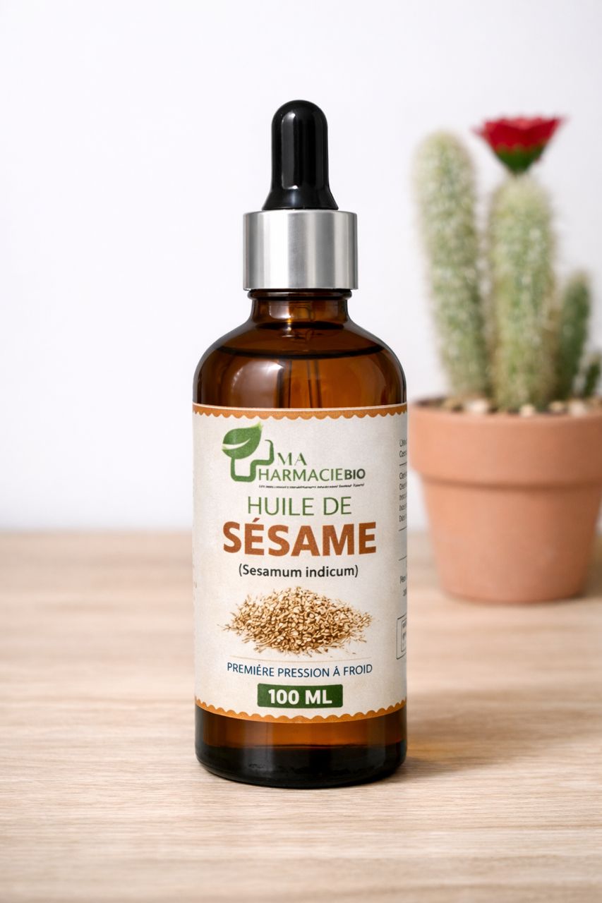 Huile de Sésame Pressée à Froid