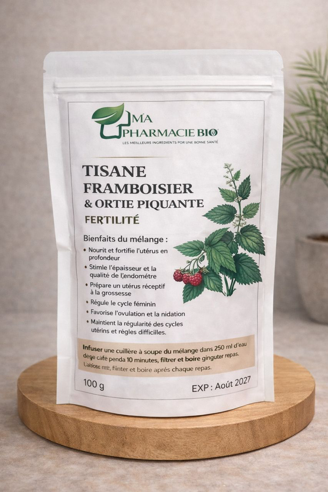 Tisane Framboisier & Ortie Piquante
