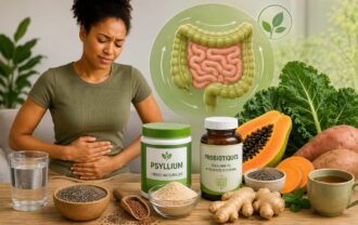Ballonnements et ventre gonflé : solutions naturelles pour améliorer la digestion et rééquilibrer le microbiote intestinal.