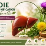 ALT Foie en bonne santé illustrant la détoxification naturelle avec des plantes médicinales comme